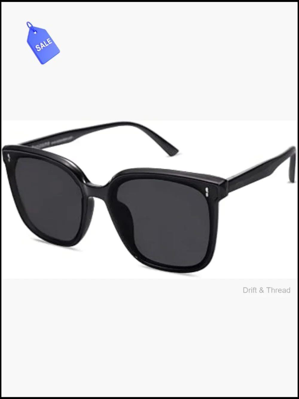 Vintage Style Sunglasses UV400 Protection Lightweight Polycarbonate